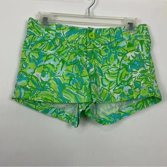 Lilly Pulitzer Tropical Walsh‎ Shorts Size 00 - Picture 1 of 8
